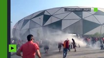 En Turquie, la police disperse des supporters de football avec des canons à eau