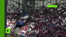 Marseille : des supporters hongrois affrontent les stadiers avant le match contre l'Islande