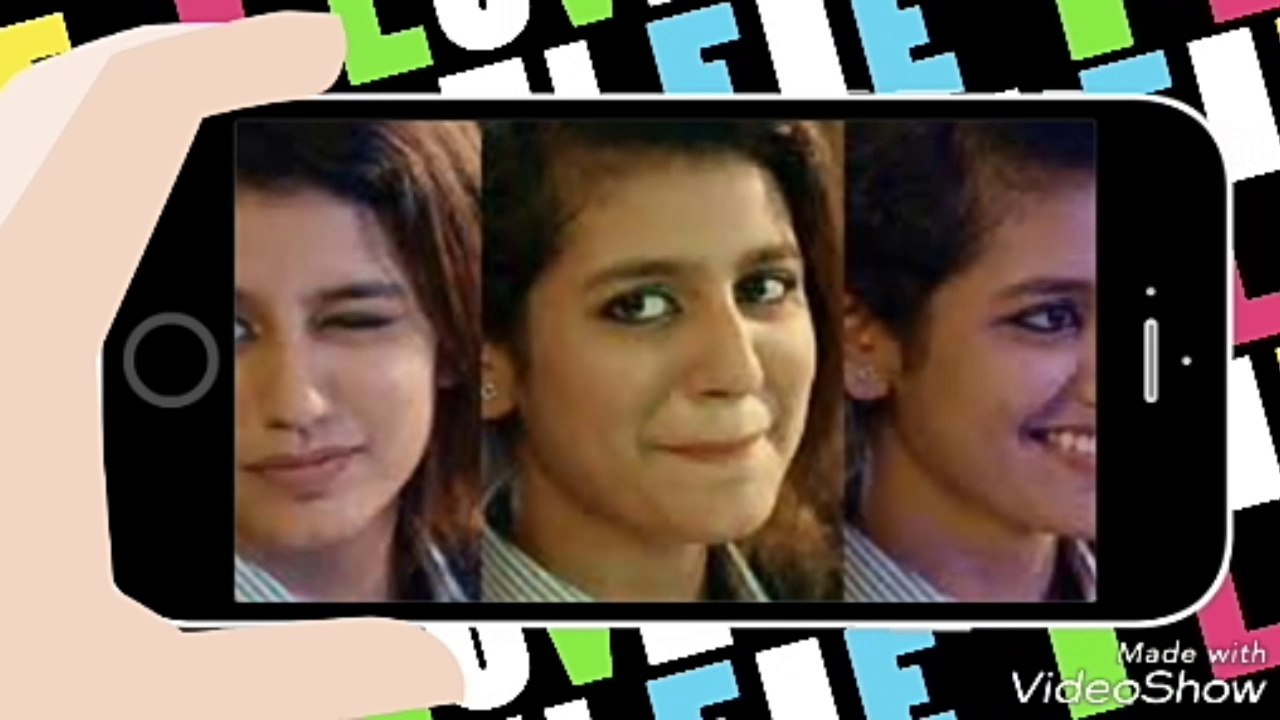 The new viral one night sensation video of priya prakash varrier