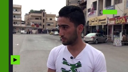 Des obus tombent juste à côté de l’équipe de RT en Syrie