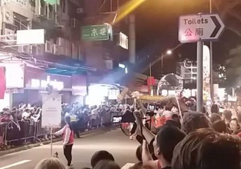 Dragon Dance Performers Ring in Lunar New Year