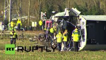 Pays-Bas : un accident de train dans l'est du pays, fait 1 mort et plusieurs blessés