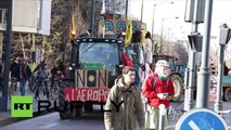 Nouvelle manifestation des opposants au projet d’aéroport de Notre-Dame-des-Landes