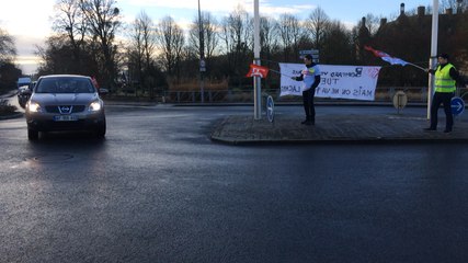 Mobilisation des salariés de Carrefour