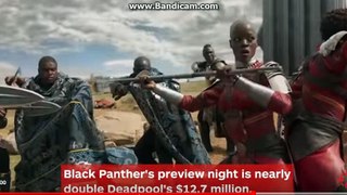 Black Panther Has MCU's 2nd Best Preview Night Box Office