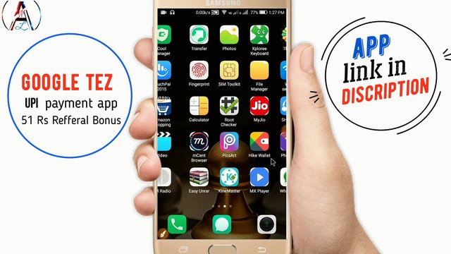 GOOGLE Tez , New UPI Payment app by google | 51 Rs Refferal Bonus