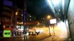 Istanbul : les affrontements à coups de cocktails Molotov entre la police et les protestataires