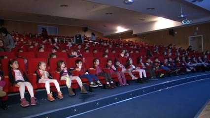 Çocukların sinema keyfi