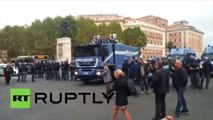 Bologne : encore un squat évacué, des heurts avec la police