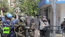 Chili : violents affrontements entre les étudiants et la police à Santiago