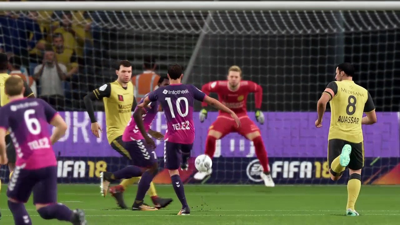 Dutch Eredivisie - FC Utrecht @ Roda JC - FIFA 18 Simulation Full Game 18/2/18