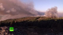 Portugal : des incendies menacent le parc naturel de la Serra da Estrela