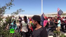 «Non aux frontières et à la déportation» : manifestations pro-migrants à Calais