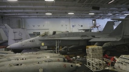 El portaaviones 'USS Carl Vinson' hace escala en Manila tras una misión en el Mar del Sur de China