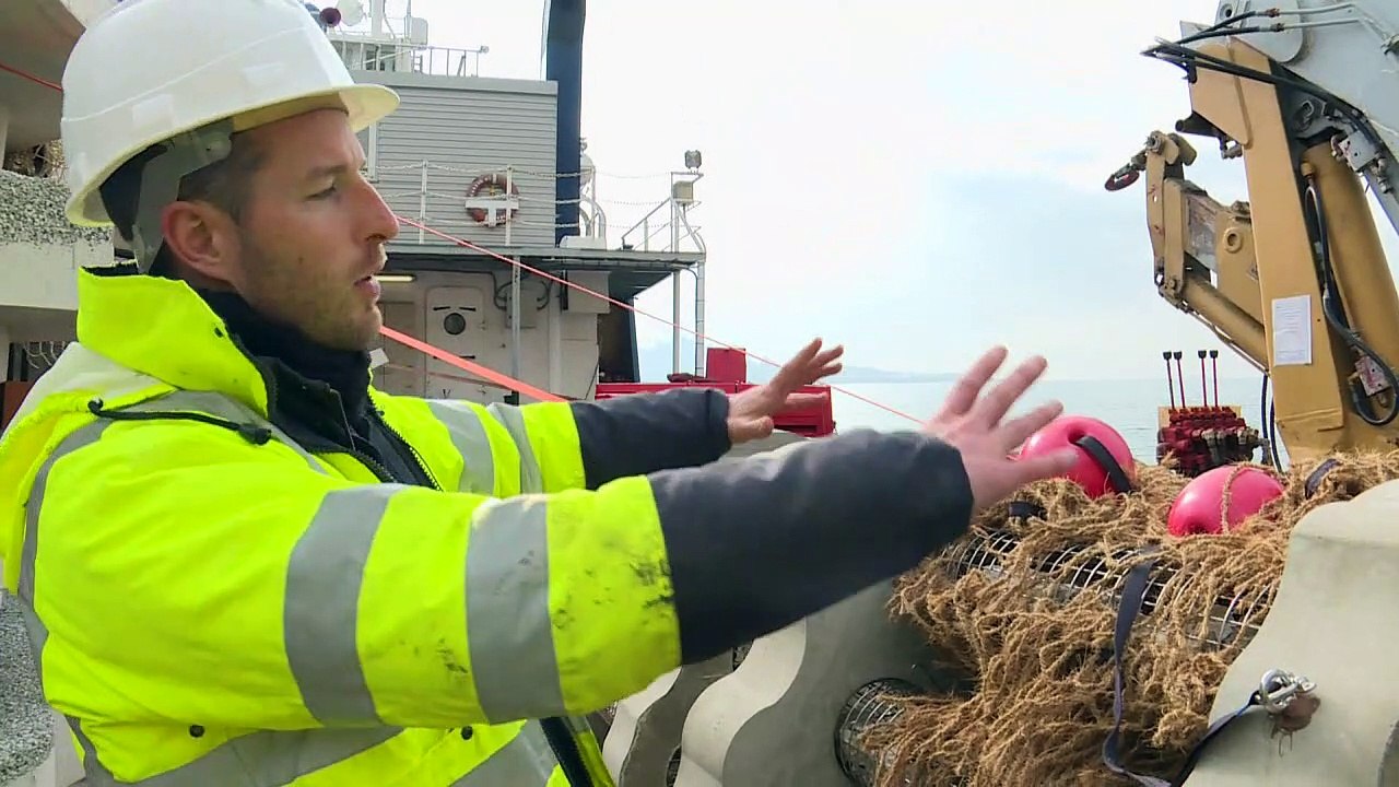 Marseille: des récifs artificiels au débouché d'un ancien égout