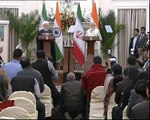 ईरान के राष्ट्रपति के साथ संयुक्त प्रेस वक्तव्य पर प्रधान मंत्री मोदी का भाषण