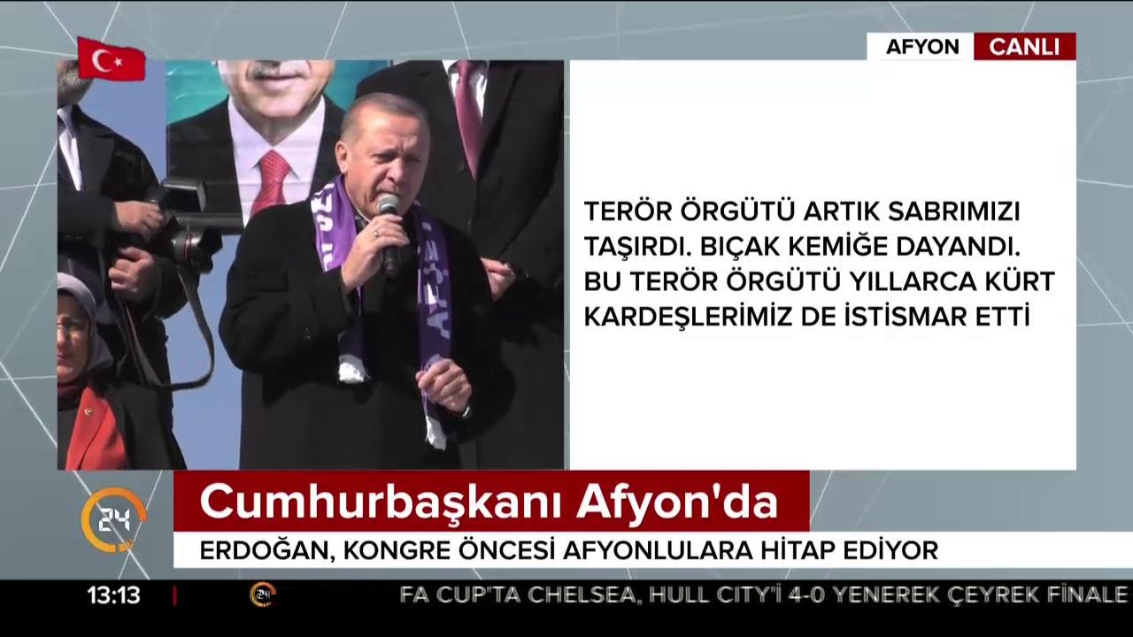 Cumhurbaşkanı Afyon'da