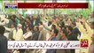 Nawaz Sharif, Maryam Nawaz, Hamza Shahbaz and CM Shehbaz Sharif reach rally venue in Lodhran