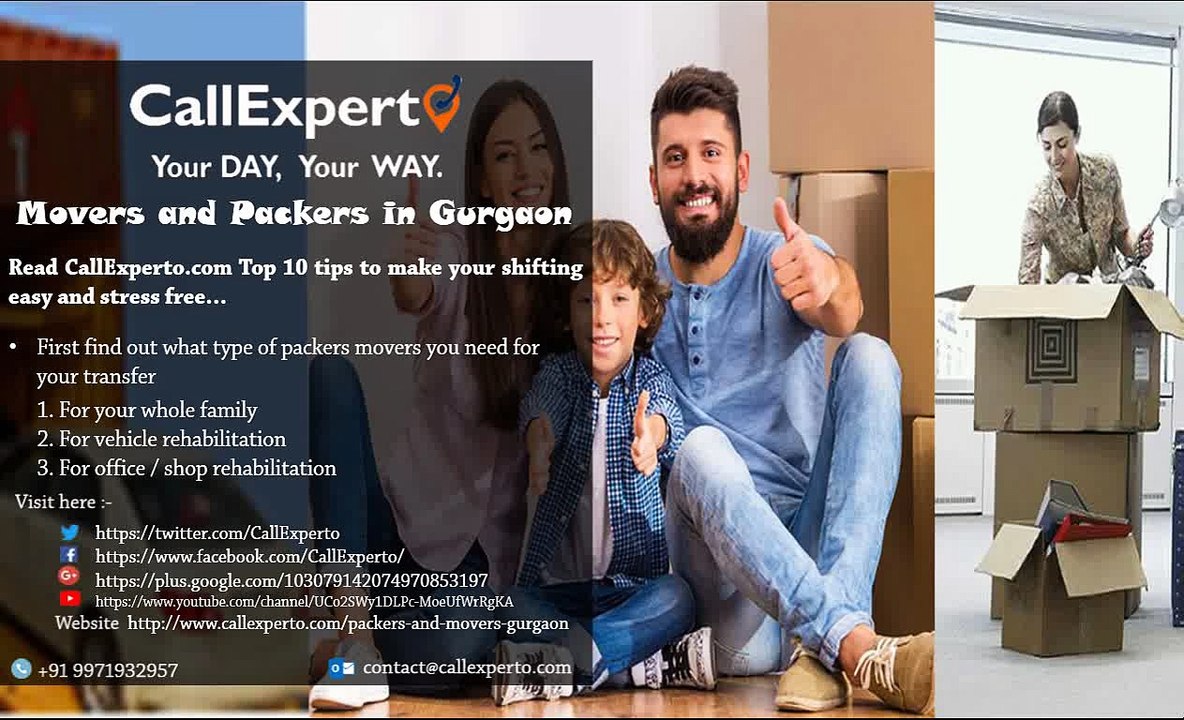 Visit CallExperto to get complete relief in space transfer to safely shift?
