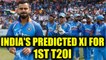 India vs South Africa 1st T20I: Team India's Predicted XI, Sureh Raina and Manish Pandey | Oneindia