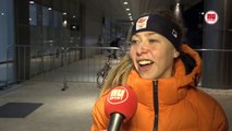 Esmee Visser kon felicitatie koning na gouden race niet verstaan