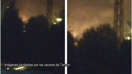 Los vecinos denuncian una "explosión" en las instalaciones de Arcelormittal en Tabaza, Asturias