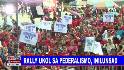 Rally ukol sa Pederalismo, inilunsad