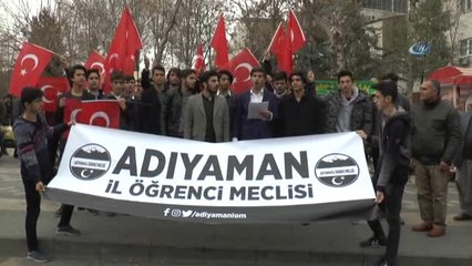 Gençler İsimleri Okunan Afrin Şehitleri İçin 'Burda' Diye Bağırdı