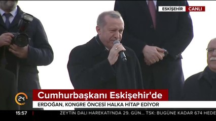 Cumhurbaşkanı Erdoğan: Zeytine yemin olsun ki hayırlı bir yoldayız