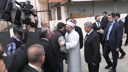 Erbaş, Fatma Avlar'ın ailesine taziye ziyaretinde bulundu - HATAY