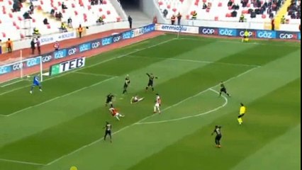 Robinho Goal - Sivasspor vs Osmanlispor  1-0  17.02.2018 (HD)