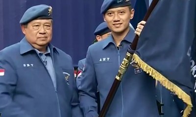 AHY Resmi jadi Komandan Satuan Bersama Partai Demokrat