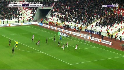 Robinho second Goal HD - Sivasspor 2 - 2 Osmanlispor - 17.02.2018 (Full Replay)