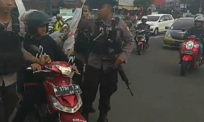Antisipasi Keributan, Polisi Gelar Razia Suporter