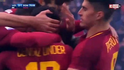 Cengiz Under  Goal HD - Udinese	0-1	AS Roma 17.02.2018