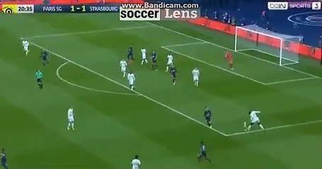 Neymar Goal HD - PSG 2-1 Strasbourg 17.02.2018