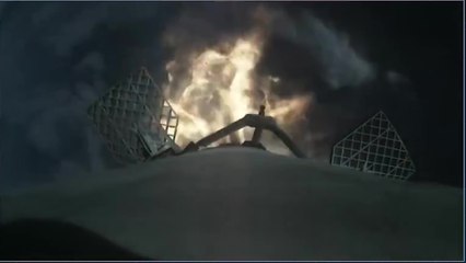 Falcon Heavy Core Booster Attempts Landing on Of Course I Still Love You