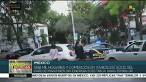 México: sismo deja a casi un millón de usuarios sin energía eléctrica