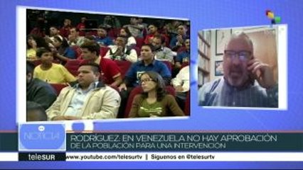 Gelfenstein: Componentes para una agresión a Venezuela están listos