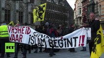 Belgique : des activistes de PEGIDA ont marché contre l’Islam