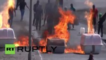 Bahreïn : des manifestants opposés aux frappes aériennes sur le Yémen incendient la rue