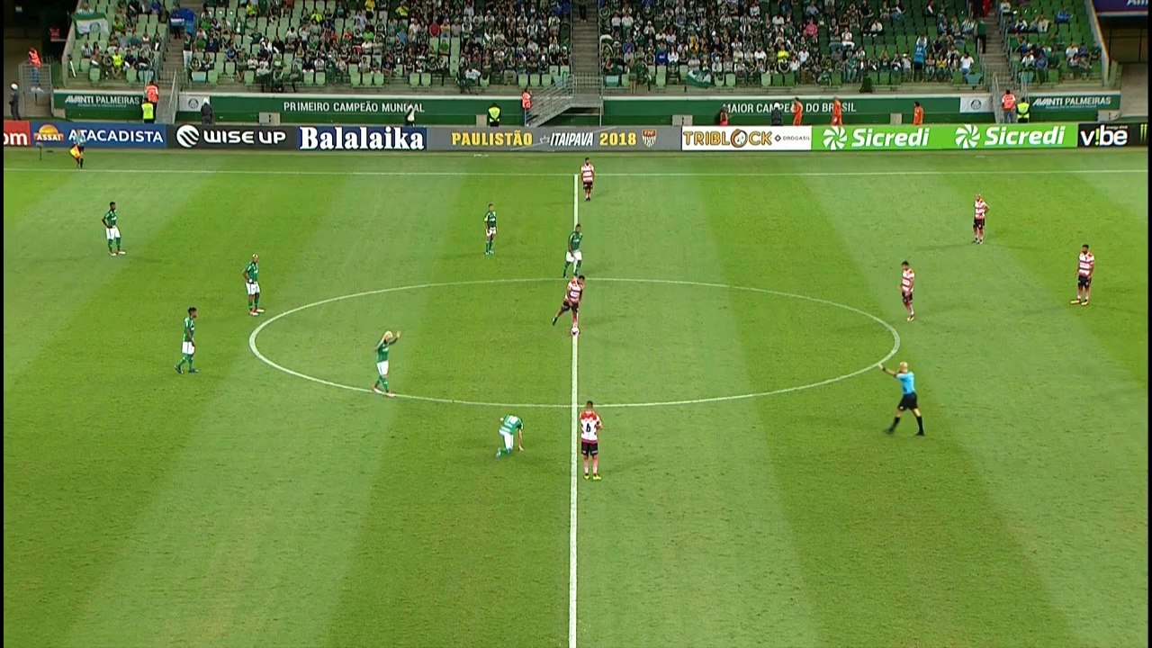Palmeiras x Linense (Campeonato Paulista 2018 7ª rodada) 2º Tempo