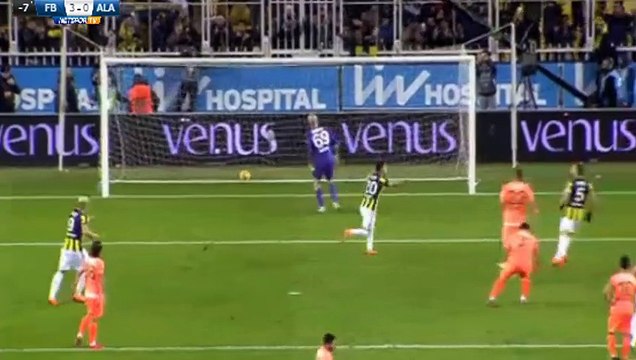 Giuliano(Penalty) Goal HD - Fenerbahce 3-0 Alanyaspor 17.02.2018