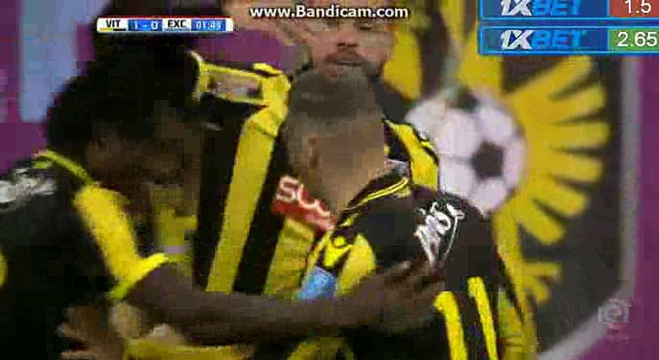 Luc Castaignos Goal HD Vitesse 1-0 Excelisor