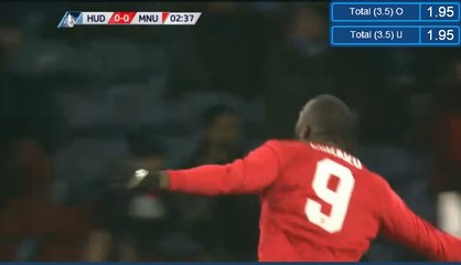 Romelu Lukaku Goal HD - Huddersfield 0-1 Manchester United - 17.02.2018