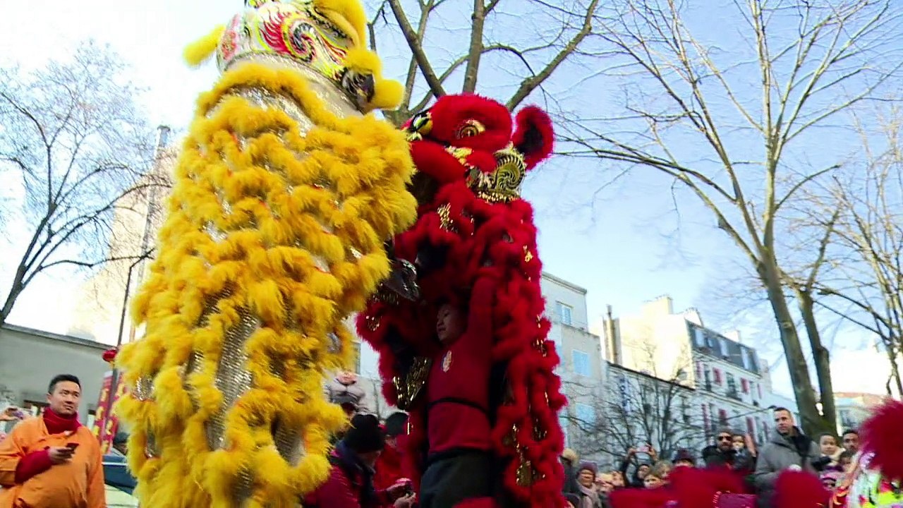 Le nouvel an chinois célébré à Paris