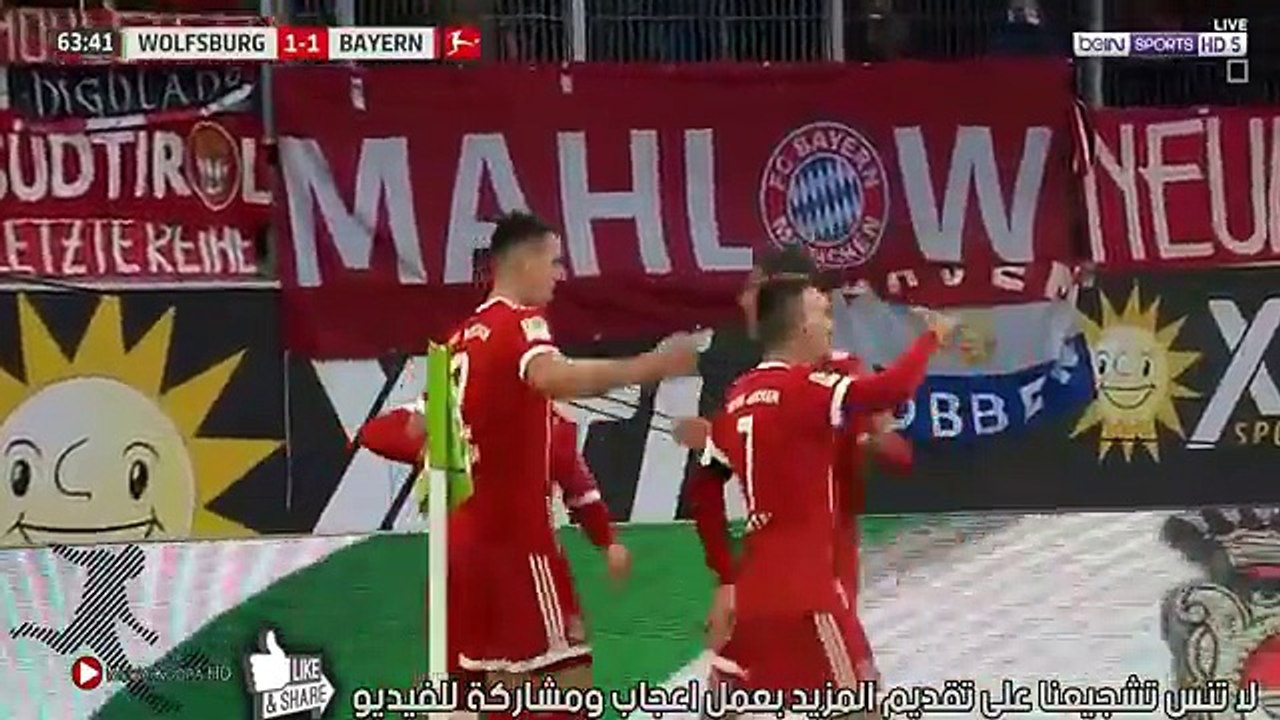 اهداف مباراة بايـ,ـرن ميوونيخ وفولفسـ,ـبورج 2-1 ◄ البوندسليغا 17-2-2018 [ شاشة كاملة HD ] - YouTube