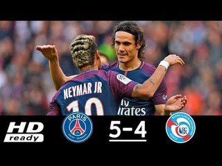 Buts PSG 5-2 Strasbourg / Ligue 1