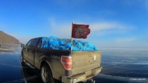 Лёд Байкала 2015 Great ice of lake Baikal 2015