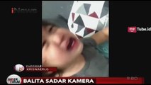 Kocak, Balita Sadar Kamera saat Nangis Bilang Hai